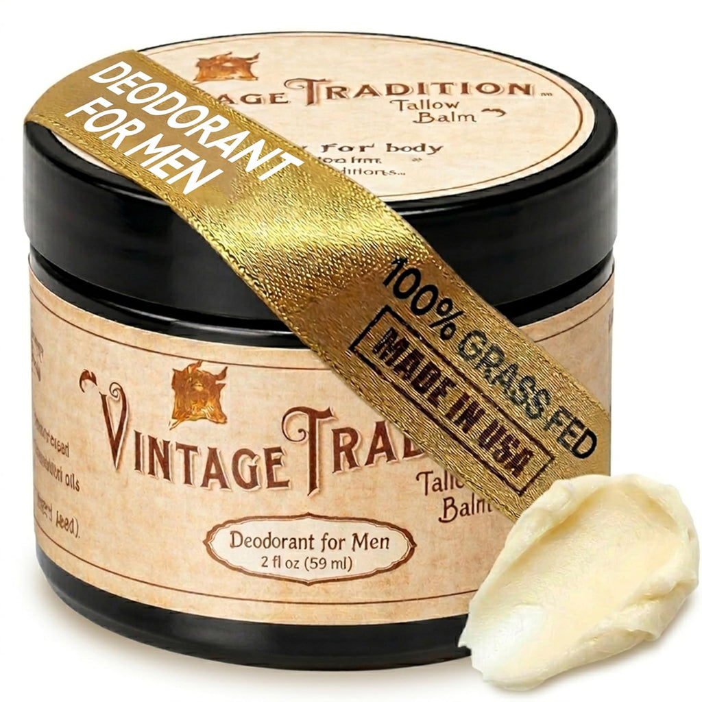 Men'S Tallow Deodorant | Aluminum-Free 2 Oz