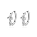 Round Hoop Earrings for Women Gold Color Stainless Steel Earrings 2026 Trend Wedding Band Couple Jewelry Gift Brincos Feminino
